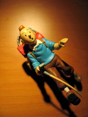 Tintin Keychain